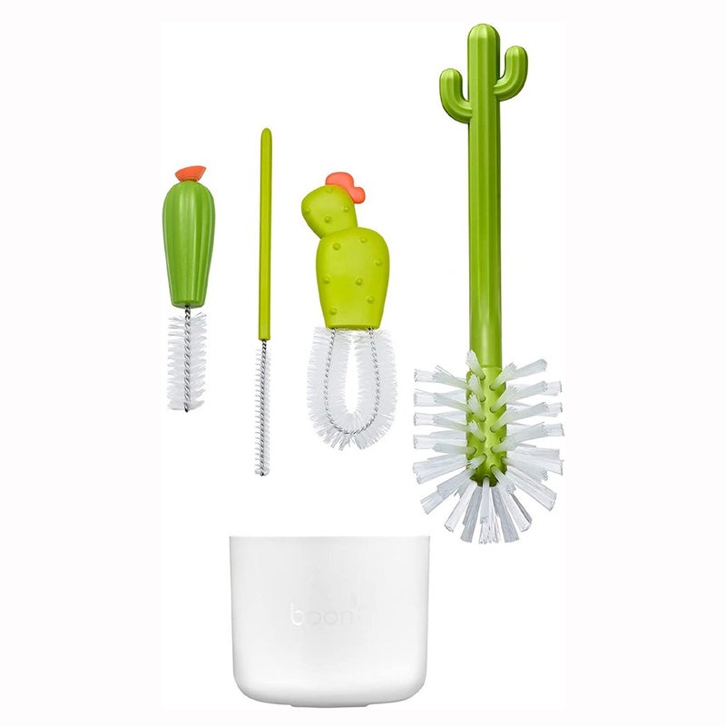 Boon Cacti Bottle Cleaning Brush Set, Pack of 4