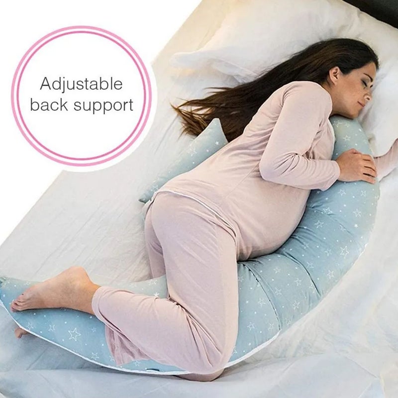 Nuvita Dreamwizard 12-In-1 Pregnancy & Nursing Pillow - Grigio Bianco In Grey