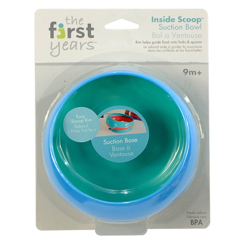 The First Years Inside Scoop Suction Bowl, Assorted Pack of