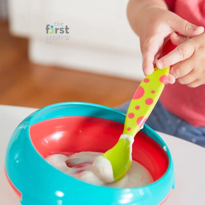 The First Years Inside Scoop Suction Bowl, Assorted Pack of