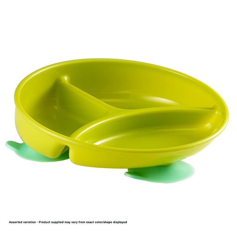 The First Years Inside Scoop Suction Sectioned Plate, Assorted Pack of 1's