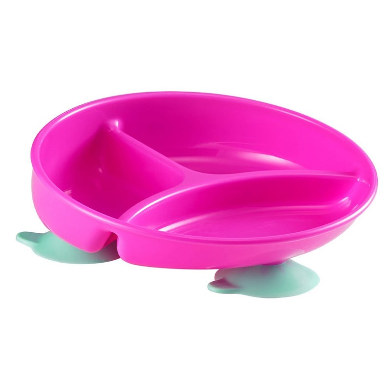 The First Years Inside Scoop Suction Sectioned Plate, Assorted Pack of 1's