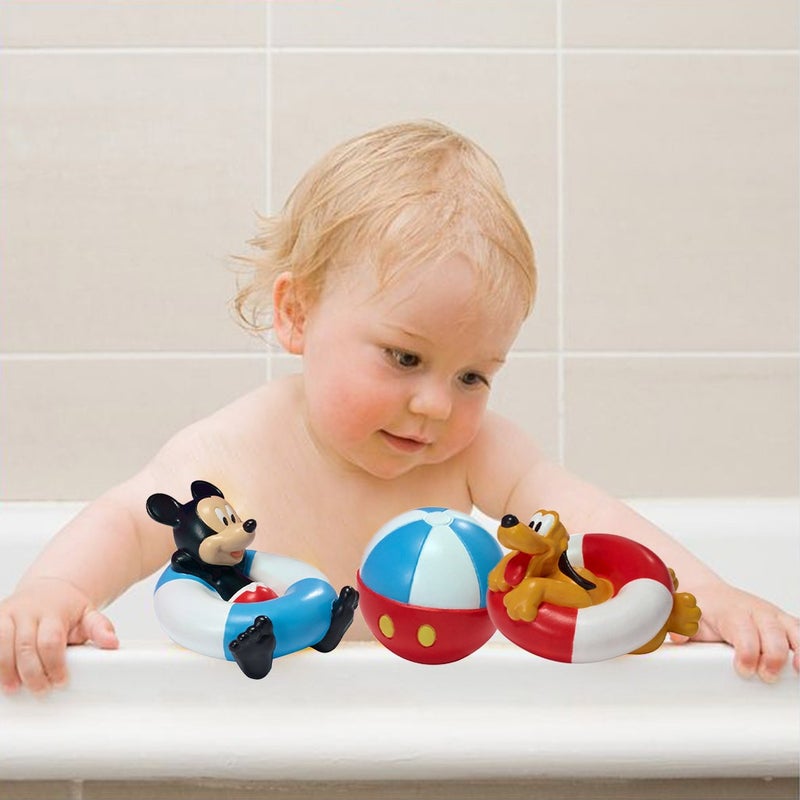 The First Years Disney Mickey Mouse Bath Squirt Toys, Pack of 3's