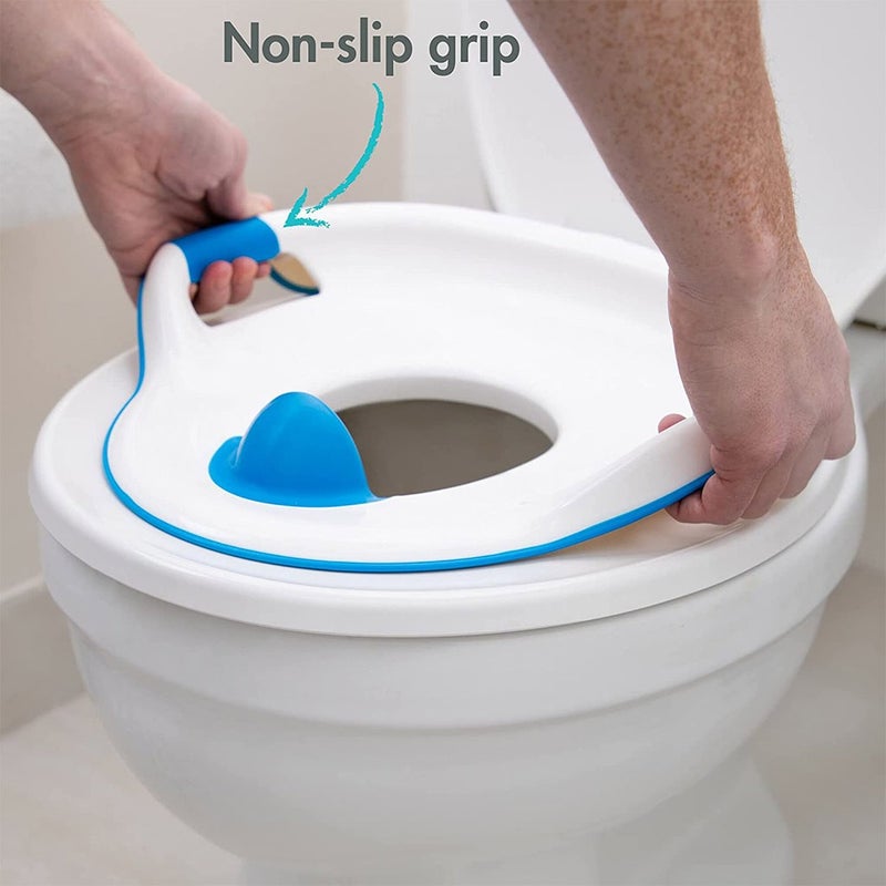 The First Years Soft Grip Trainer Potty Seat - Blue