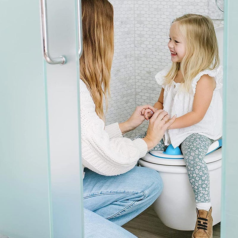 The First Years Soft Grip Trainer Potty Seat - Blue