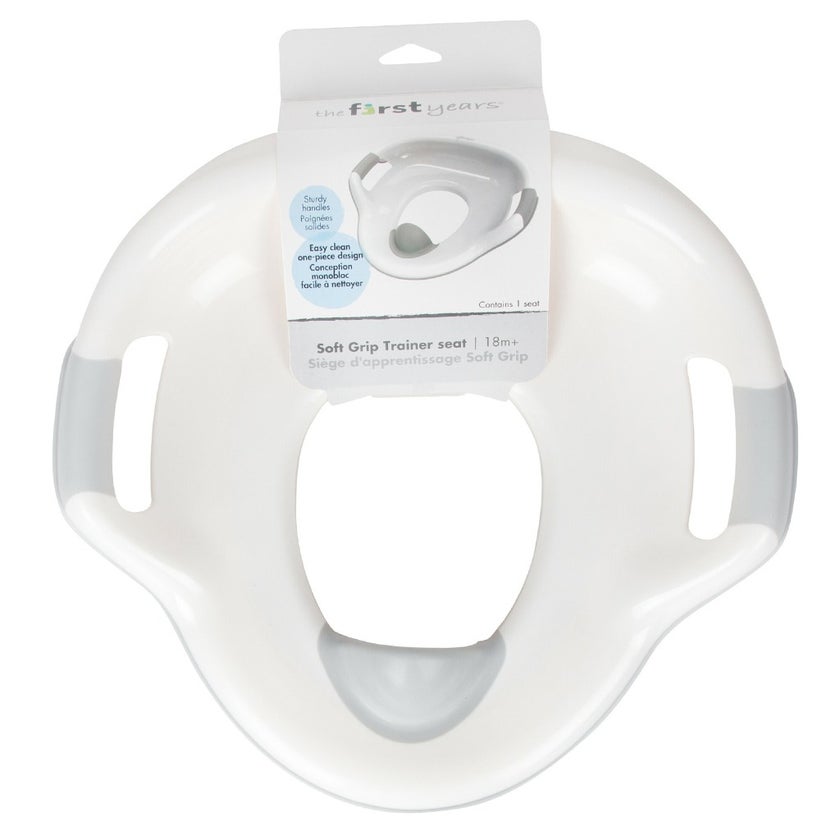 The First Years Soft Grip Trainer Potty Seat - Gray