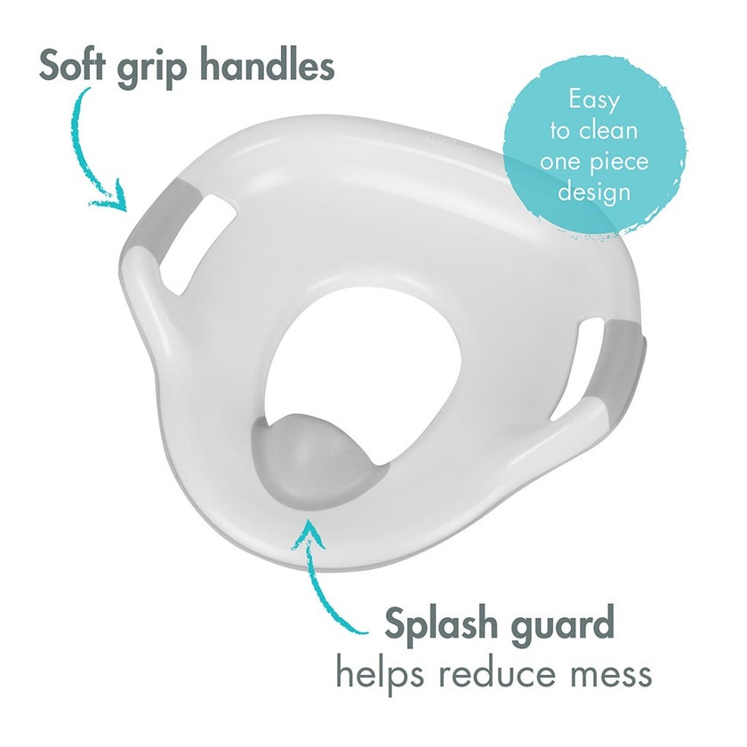 The First Years Soft Grip Trainer Potty Seat - Gray