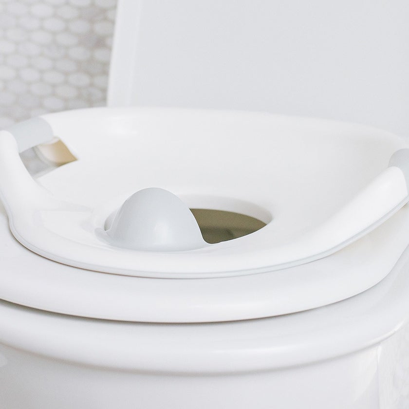 The First Years Soft Grip Trainer Potty Seat - Gray