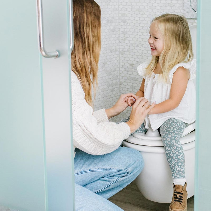 The First Years Soft Grip Trainer Potty Seat - Gray