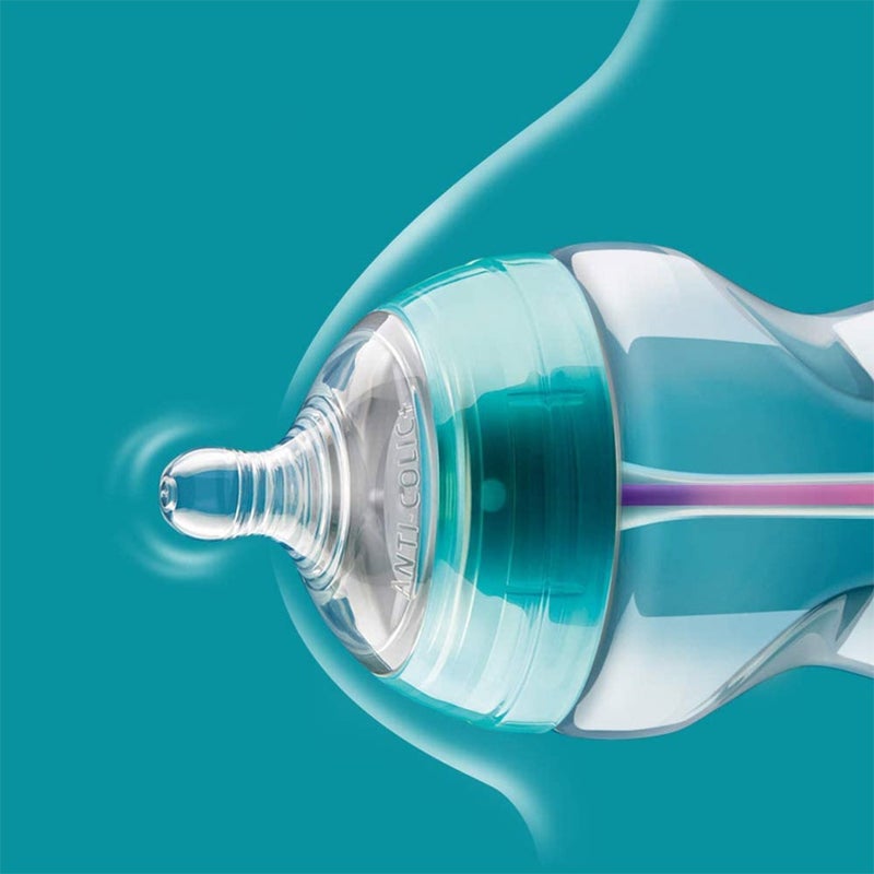 Tommee Tippee Advanced Anti-Colic Medium Flow Teats For 3 Months+ Babies-Pack Of 2