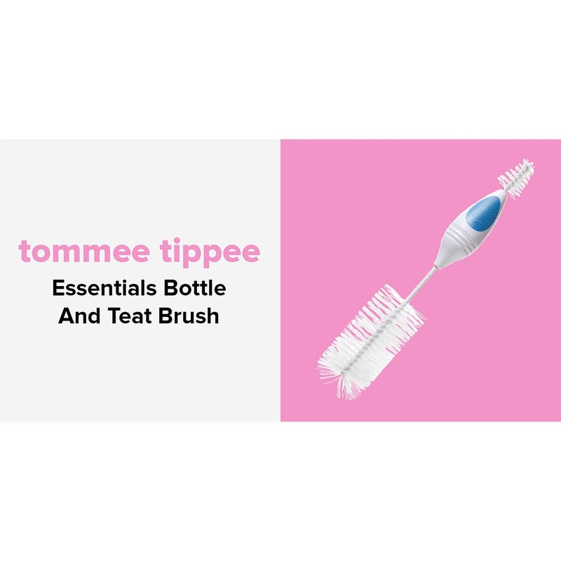 Tommee Tippee Essentials Feeding Bottle And Teat Brush
