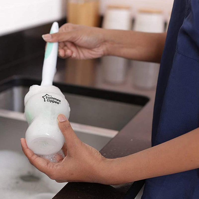 Tommee Tippee Closer To Nature Feeding Bottle And Teat Brush