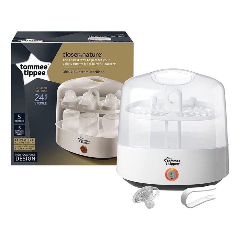 Tommee Tippee Closer To Nature Electric Steam Steriliser-White