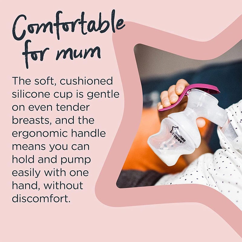 Tommee Tippee Made For Me Single Manual Breast Pump