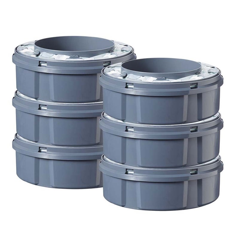 Tommee Tippee Twist & Click Sangenic Universal Cassette For Nappy Disposal-Pack Of 6