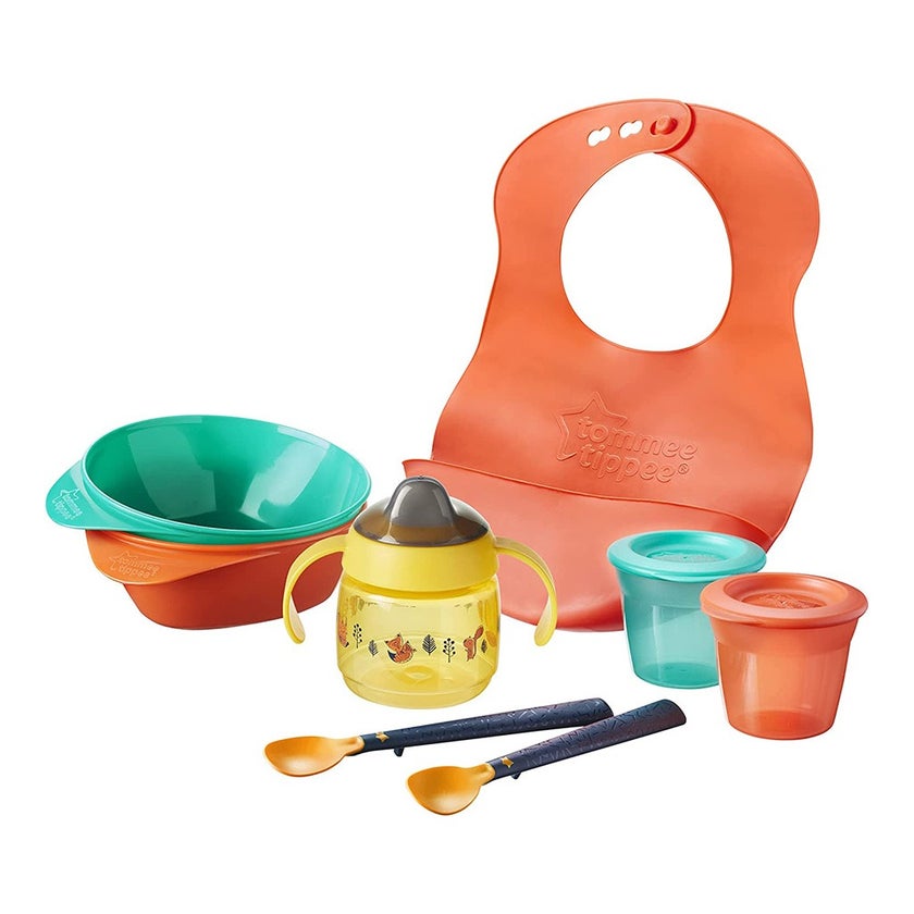 Tommee Tippee Weaning Starter Kit For 4 Months+ Babies-Set Of 1