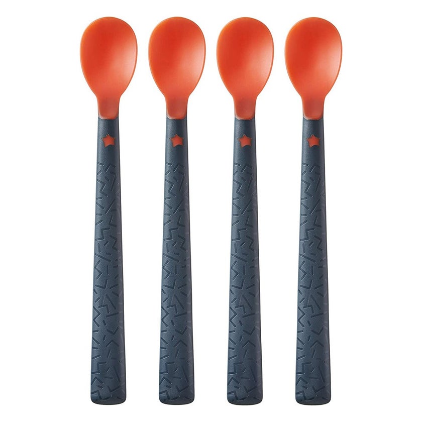Tommee Tippee Heat Sense Soft Weaning Spoon For 4 Months+ Babies-Pack Of 4