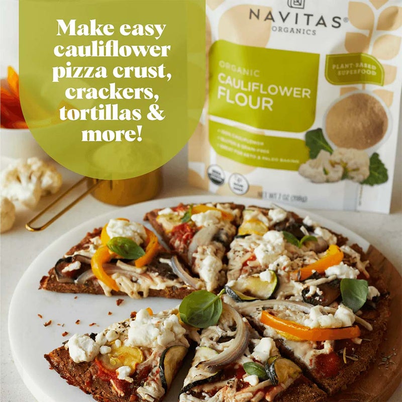 Navitas Organics Plant based Superfood Organic Cauliflower Flour 198g