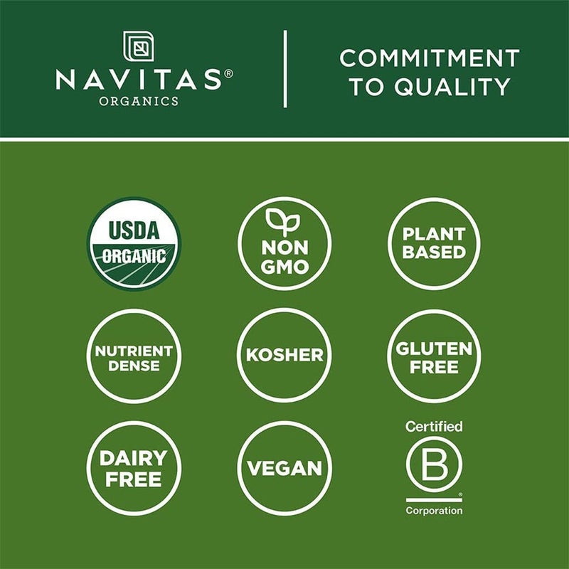 Navitas Organics Plant based Superfood Organic Cauliflower Flour 198g