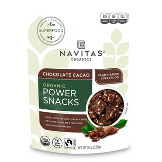 Navitas Organics Organic Dark Chocolate + Cacao + Dates Power Snack 227 g
