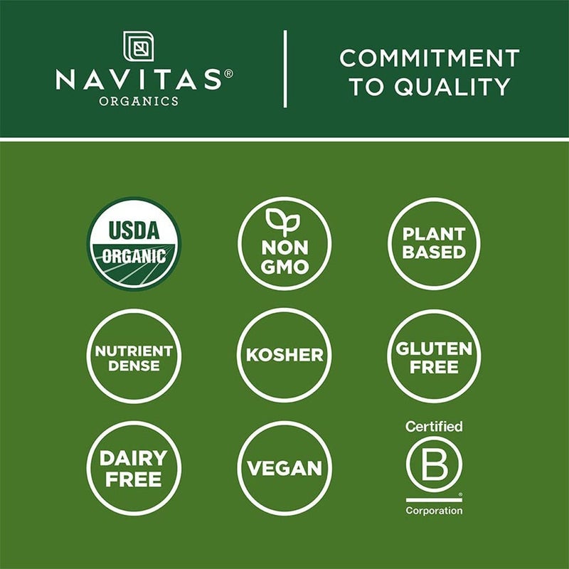 Navitas Organics Organic Cacoa + Goji + Dates Power Snacks 30g, 12's