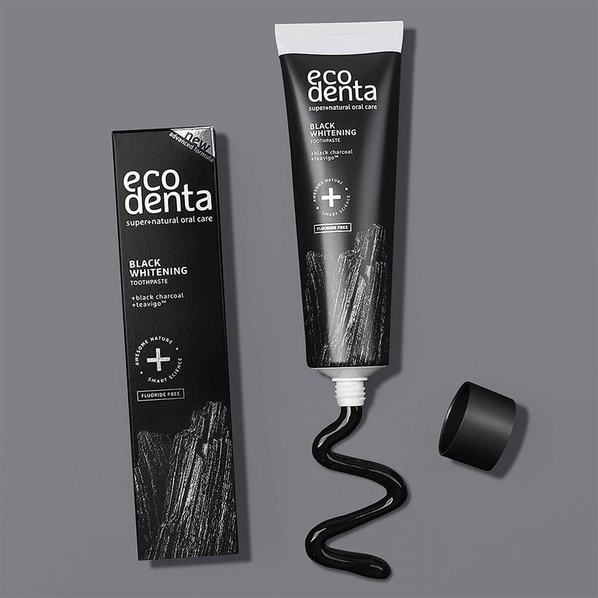 Ecodenta Fluoride Free Black Whitening Toothpaste 100ml