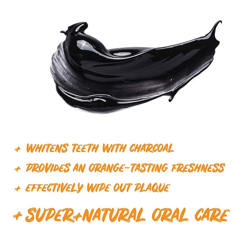 Ecodenta Fluoride Free Black Orange Whitening Toothpaste 100ml