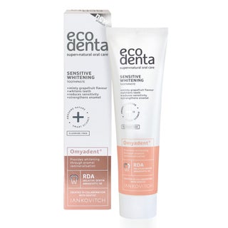 Ecodenta Sensitive Fluoride Free Whitening Toothpaste With Omyadent 100ml