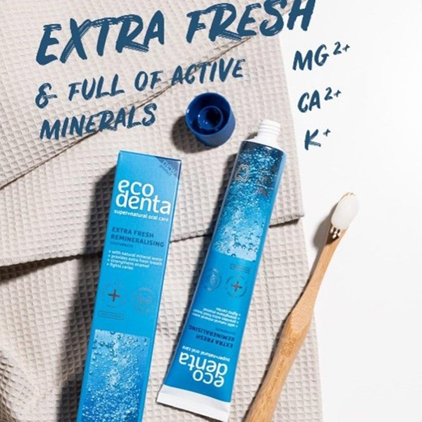 Ecodenta Extra Fresh And Remineralising Fluoride Toothpaste 75ml