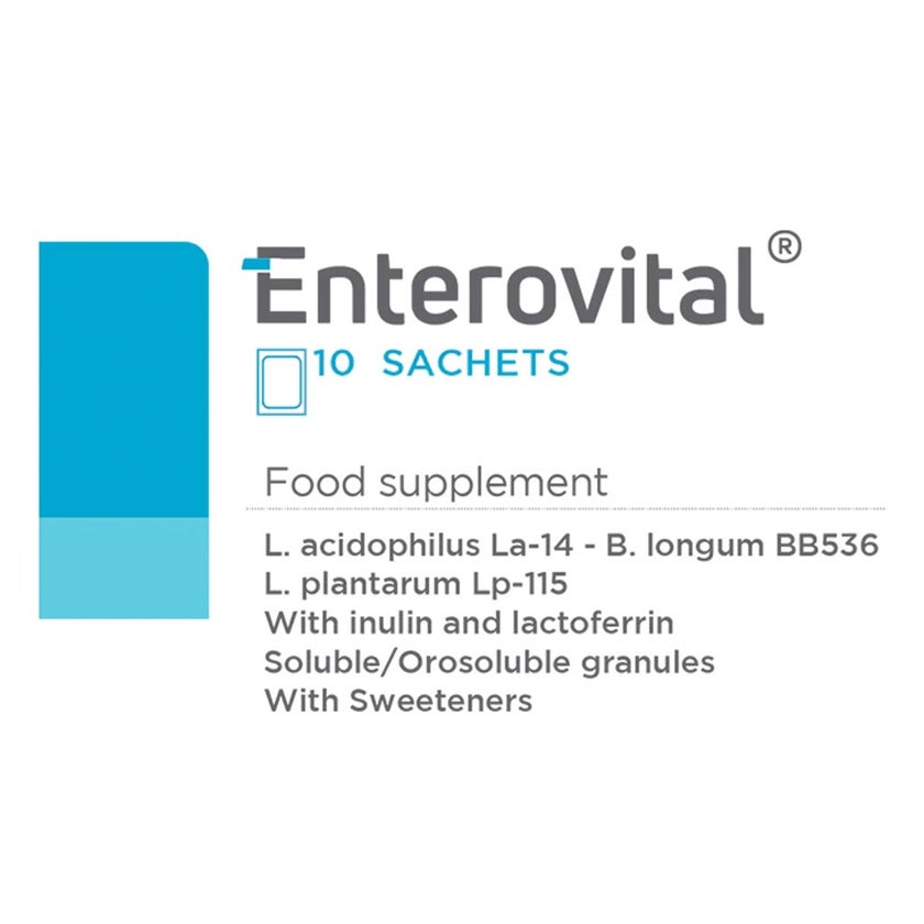 Enterovital Probiotic Oral Granules Sachet, Pack of 10's