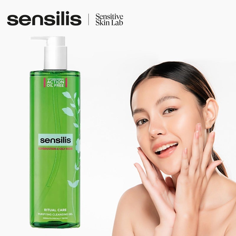 Sensitive Skin Lab Ritual Care Purifying Cleansing Gel For Combination And Oily Skin 400ml 1+1 PROMO PACK