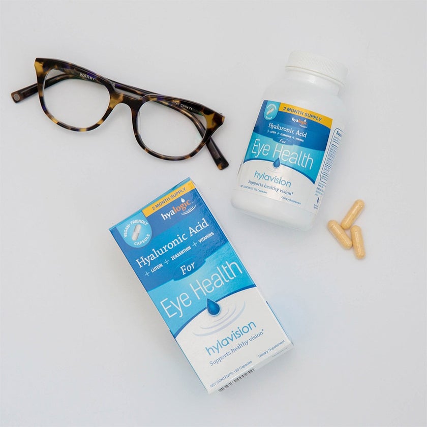 Hyalogic Hylavision Hyaluronic Acid Capsule For Eye Health, Pack of 120's