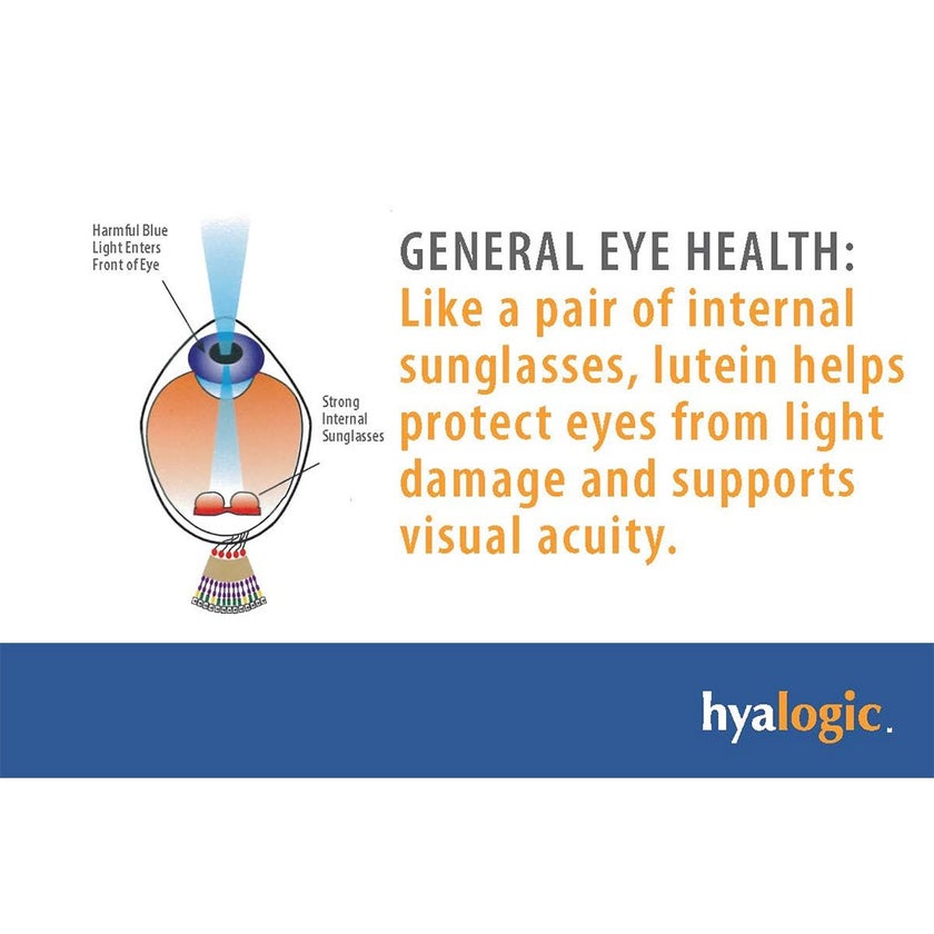 Hyalogic Hylavision Hyaluronic Acid Capsule For Eye Health, Pack of 120's