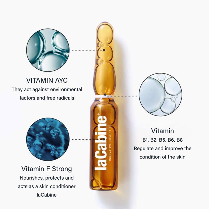 LaCabine Multivitamins Facial Ampoule 2ml, Pack of 10's
