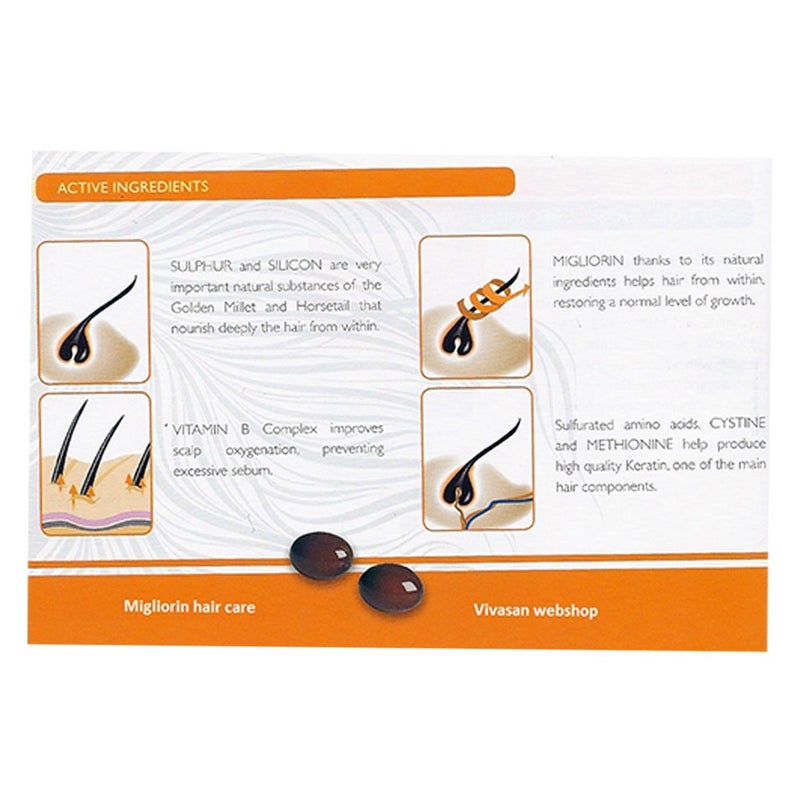 Migliorin Anti-Hair loss Phials 10ml 10's + Hair Loss Shampoo 200ml Anti-Hair Loss PROMO PACK 