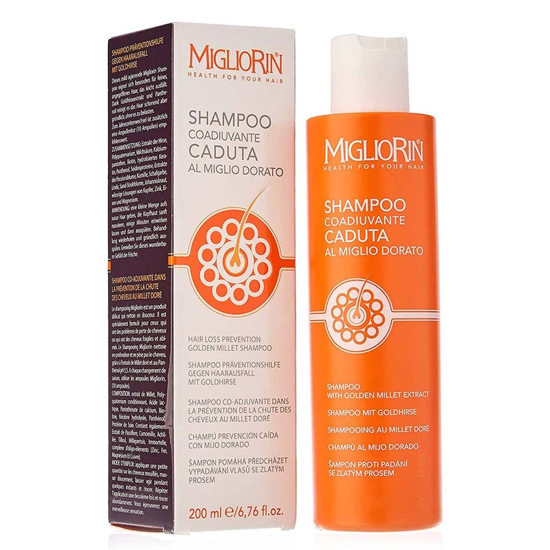 Migliorin Hair Loss Shampoo 200ml + Alcohol Free Anti hair loss Spray 125ml Anti-Hair Loss PROMO PACK