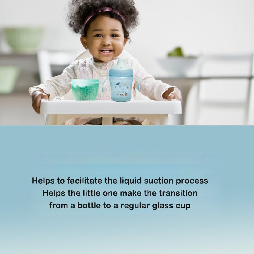 Suavinex Learning Cup Forest Blue For Babies L3