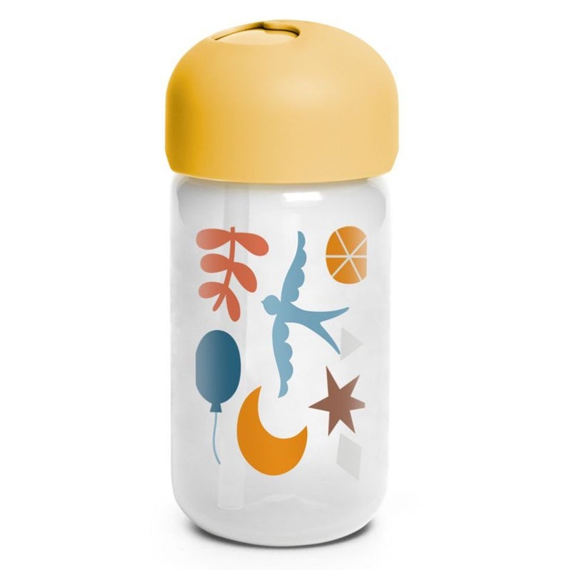 Suavinex Straw Trainer Bottle Forest Yellow For Babies L3