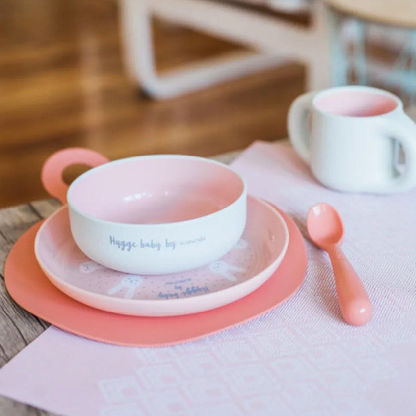 Suavinex Hygge Baby Toddler Feeding 5 Piece Set For 6 Months+ Baby Girl