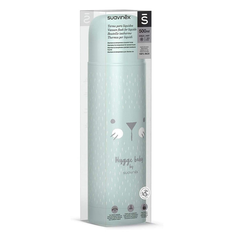 Suavinex Hygge Baby Liquid Thermos Green 500ml