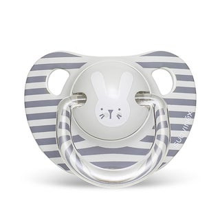 Suavinex Evolution Anatomical Soother Grey Rabbit 6-18 Month Babies