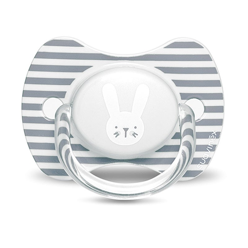 Suavinex Premium Physiological Soother Grey Rabbit 6-18 Month