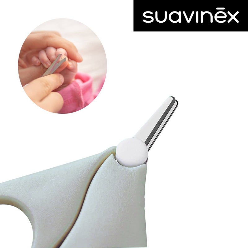 Suavinex Hygge Baby Scissors Nail Cutter Grey