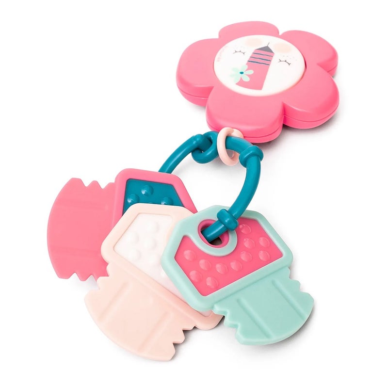 Suavinex Musical Teether Pink For Babies