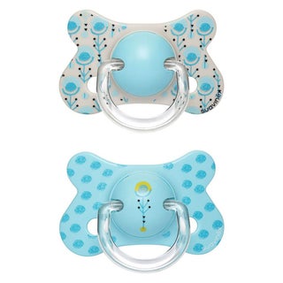 Suavinex Physiological Fusion Soother For 18+ Months Baby - Turkey Blue, Pack of 2's