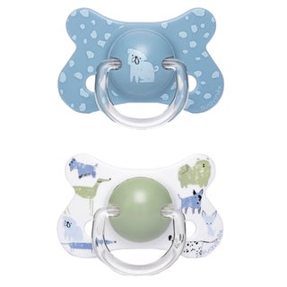Suavinex Physiological Fusion Soother For 18+ Months Baby - Dogs Blue Green, Pack of 2's