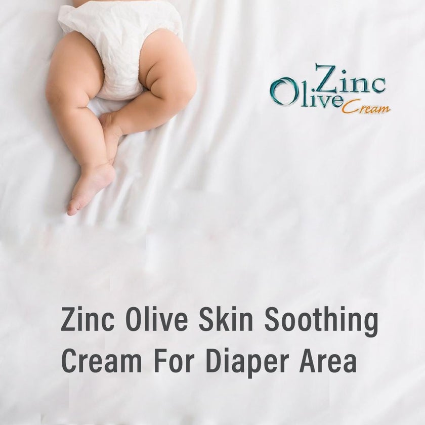 Zinc Olive Skin Soothing Cream For Diaper Area 75g