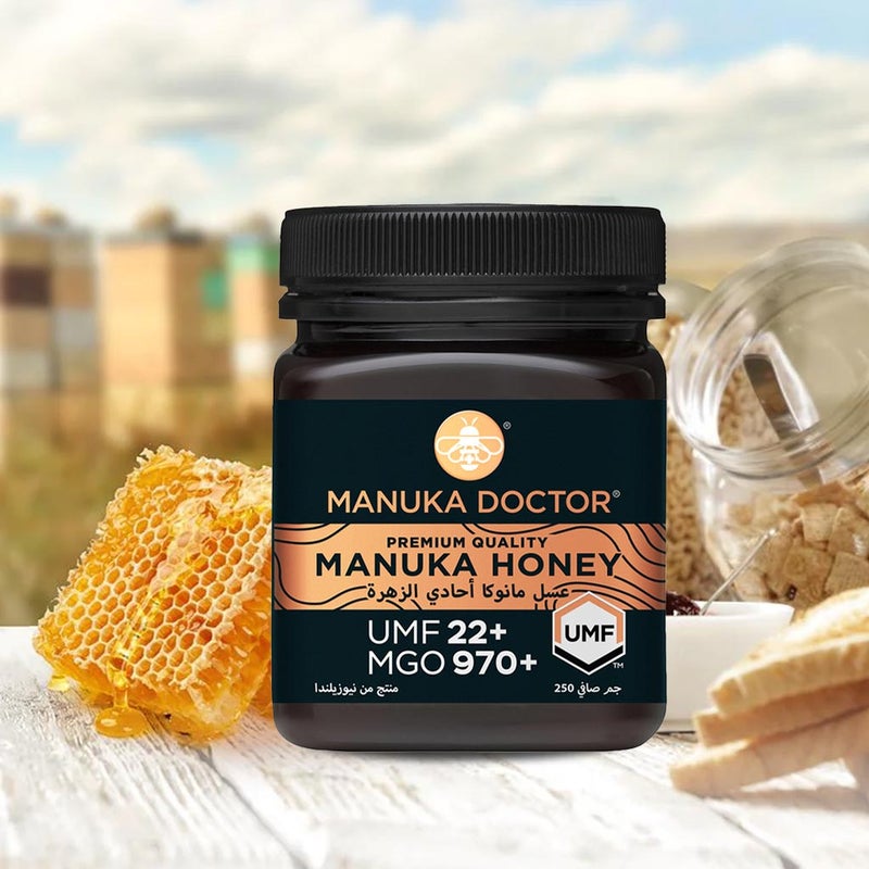Manuka Doctor UMF 22+ MGO 970+ Manuka Honey 250gm