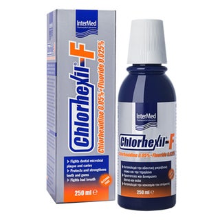 InterMed Chlorhexil-F Alcohol Free Fluoride Mouthwash Solution 250ml