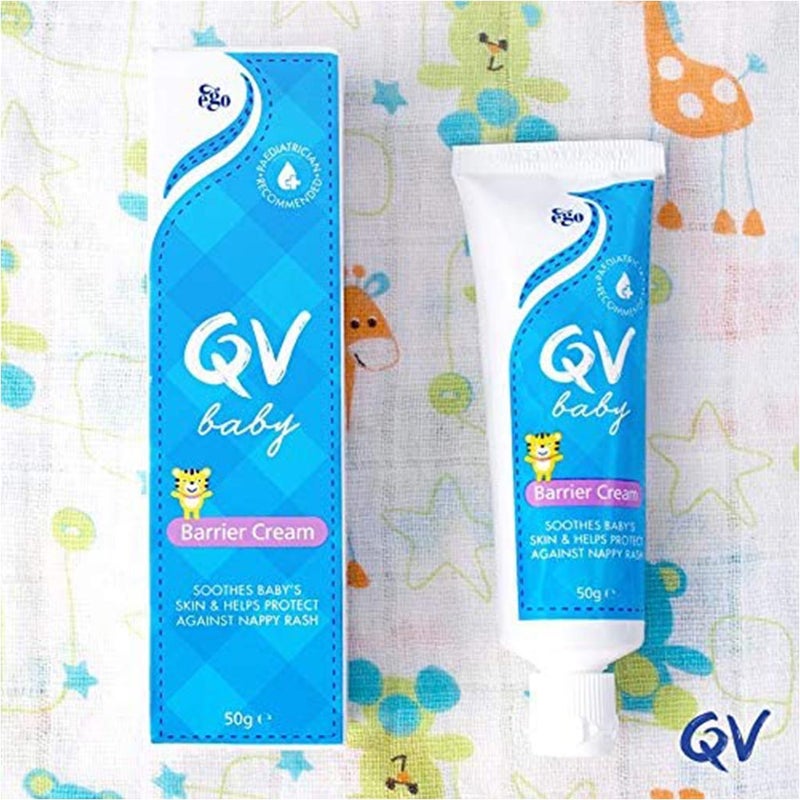 Ego QV Baby Barrier Cream For Nappy Rash 50g